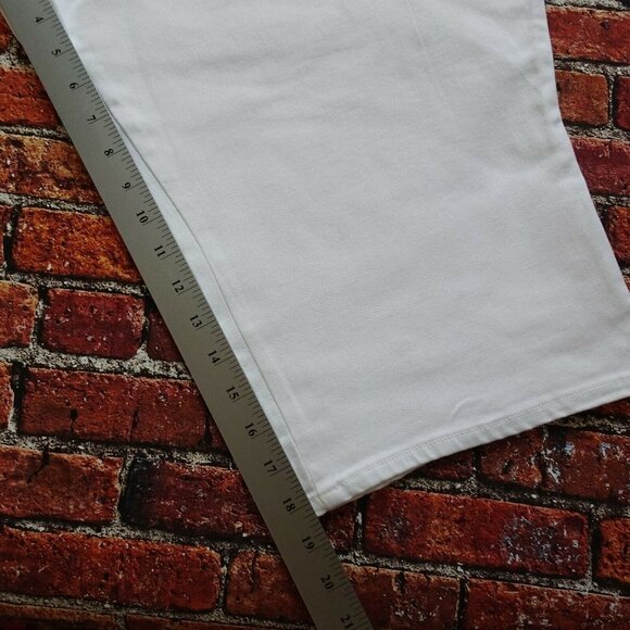 NWT NYDJ Skinny Capri Plus Jean Denim White Lift Tuck Technology Stretch 28W - Picture 12 of 12